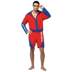 BAYWATCH MALE LIFEGUARD SUIT