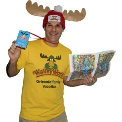 WALLY WORLD PARK FAN COSTUME K