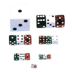 DICE 1 INCH GREEN