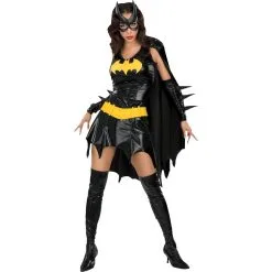 BATGIRL ADULT COSTUME SMALL