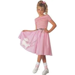 NIFTY FIFTIES COSTUME CHILD LG