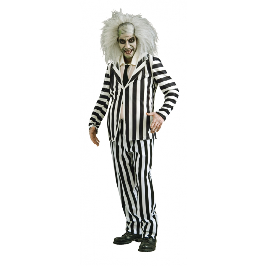 BEETLEJUICE ADULT COSTUME STD