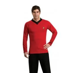 STAR TREK CLASSIC RED SHIRT XL