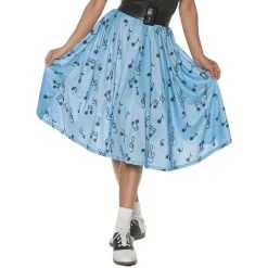 50'S MUSICAL NOTE SKIRT AD MD